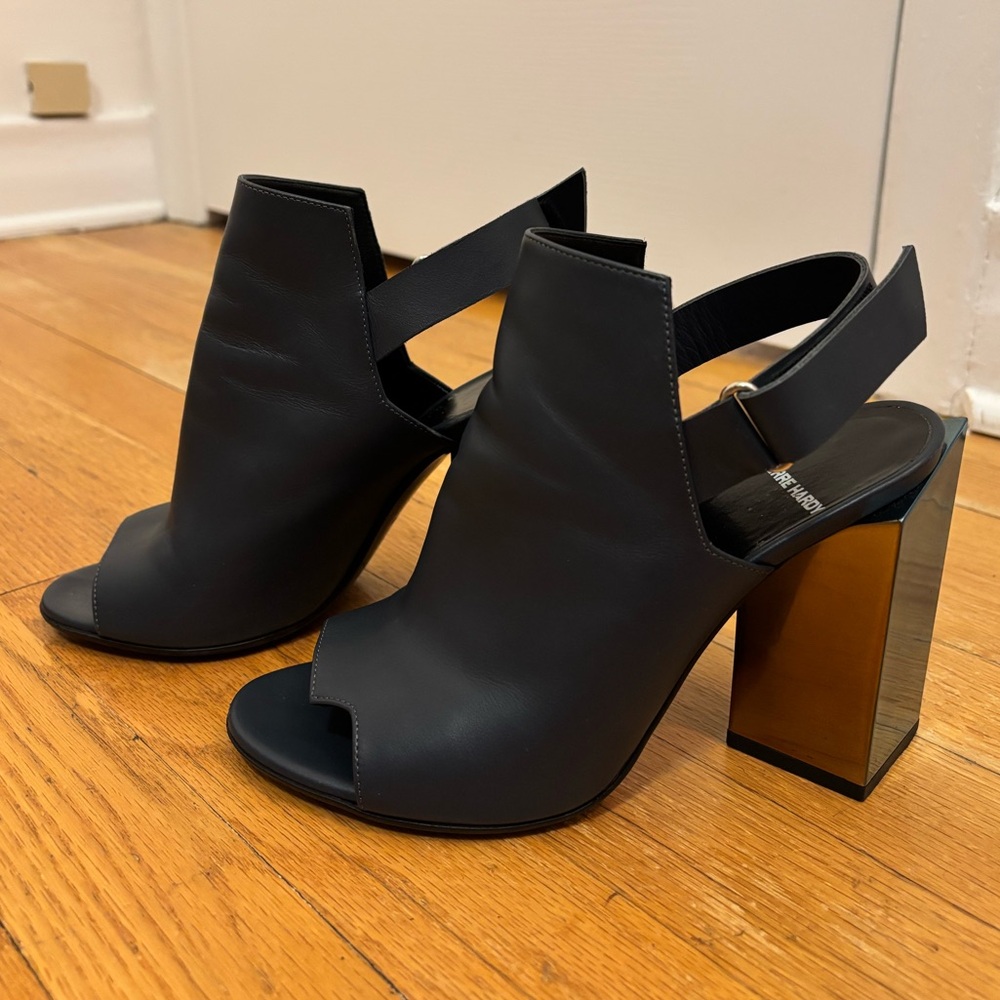 Pierre Hardy Open-Toe Block Heels - 36